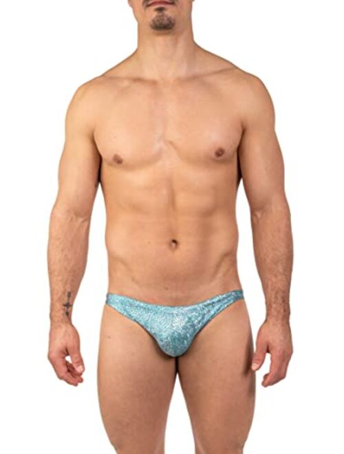 Gary Majdell Sport Men's Greek Bikini Swimsuit with Contour Pouch