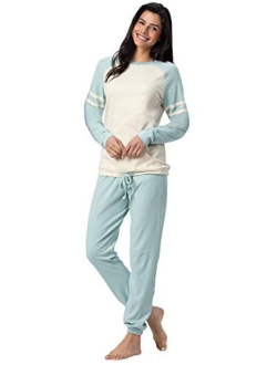 Addison Meadow Womens Pajamas Cotton - Jersey PJ Sets for Women, Sunday Funday