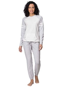 Addison Meadow Womens Pajamas Cotton - Jersey PJ Sets for Women, Sunday Funday