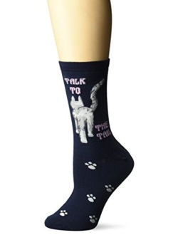 Women's Cool Cats Fun Novelty Casual Crew Socks