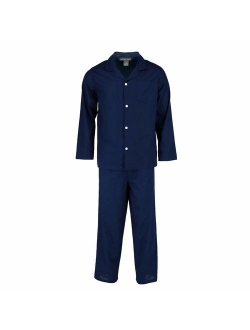 Men's Striped Broadcloth Pajama Set