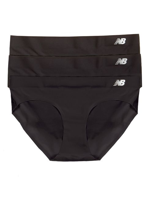 New Balance Womens Breathe Hipster Panty 3-Pack