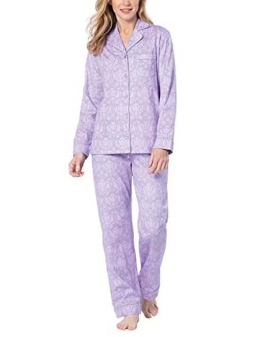 PajamaGram Flannel Pajamas Women Soft - Women's Flannel Pajamas, Pet Lover