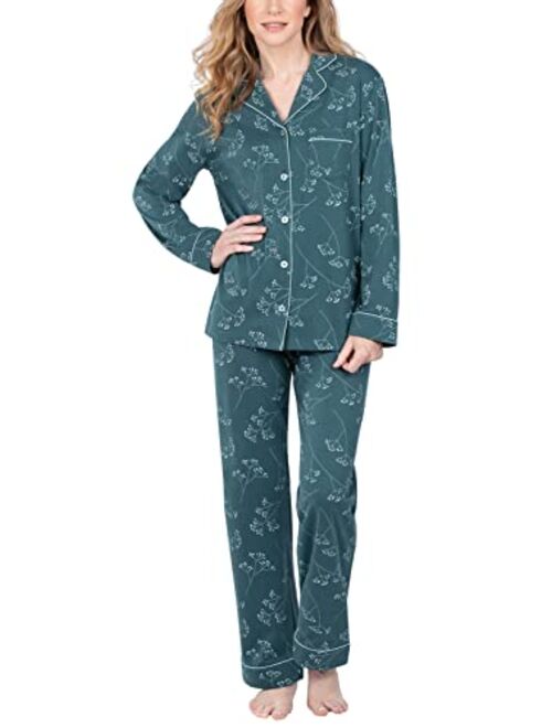 PajamaGram Flannel Pajamas Women Soft - Women's Flannel Pajamas, Pet Lover