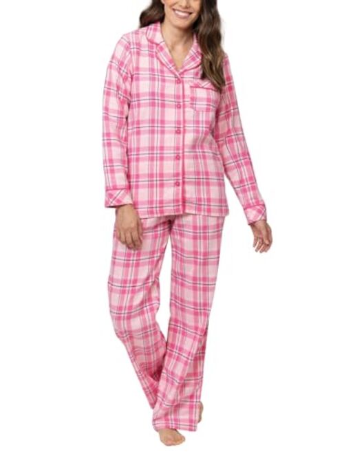 PajamaGram Flannel Pajamas Women Soft - Women's Flannel Pajamas, Pet Lover