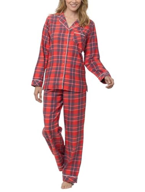 PajamaGram Flannel Pajamas Women Soft - Women's Flannel Pajamas, Pet Lover