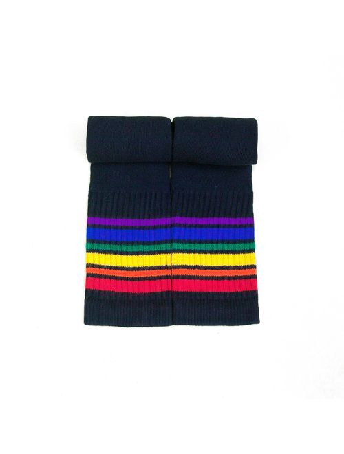 Pride Socks Rainbow 22" Knee High Tube Socks