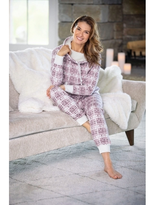 Buy PajamaGram Soft Fleece Pajamas Women - Womens Pajama Sets
