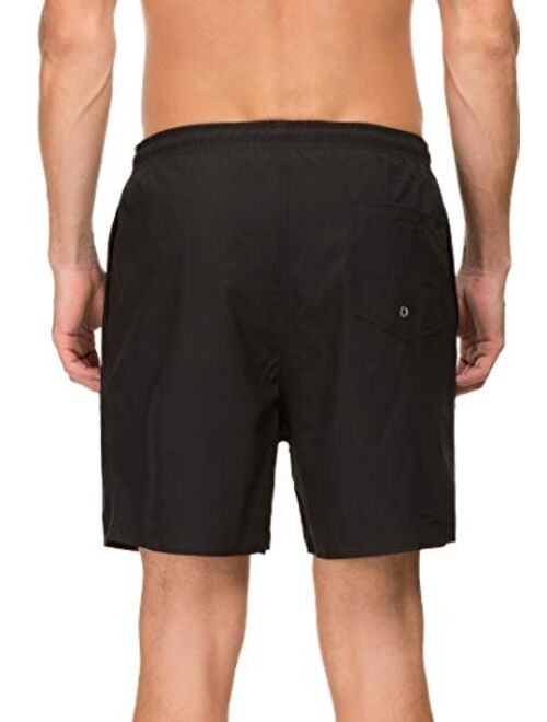 Janmid Men's Swim Trunks Quick Dry Beach Shorts with Pockets