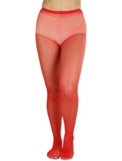 ToBeInStyle Women's Sexy Seamless Fishnet Full Footed Panty Hose Tights Hosiery
