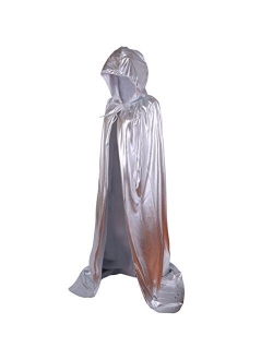 Colorful House Unisex Full Length Hooded Cape Christmas Costume Cloak