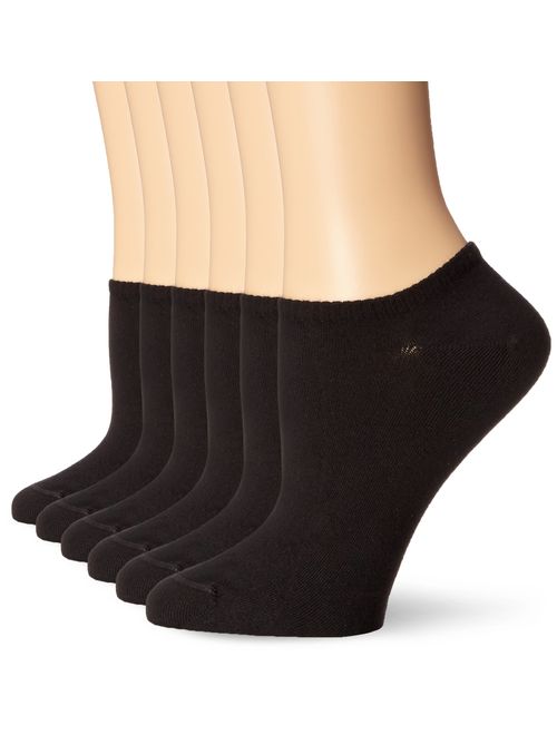Hue Cotton Liner Sport Socks 6 Pair Pack