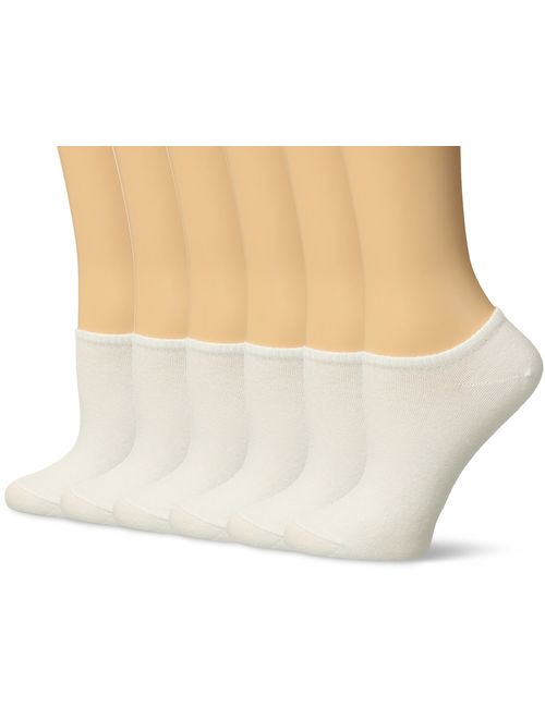 Hue Cotton Liner Sport Socks 6 Pair Pack