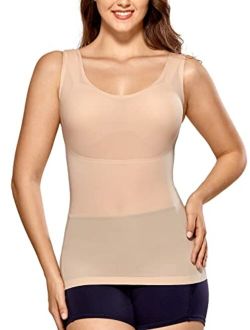 Women's Tummy Control Shapewear Smooth Body Shaping Camisole Tank Tops