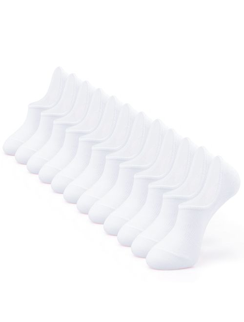 IDEGG Women and Men No Show Socks Low Cut Anti-slid Cotton Athletic Casual Socks