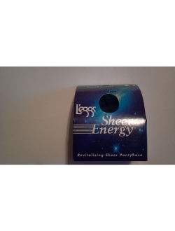 L'eggs Women's Sheer Energy Sheer Toe Pantyhose