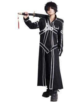 Cos2be SAO Anime Sword Art Online Kirito Cosplay Costume