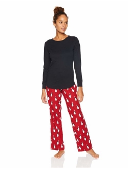 Women's Lightweight Flannel Pajama Set