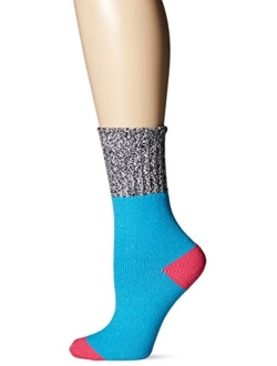 Women's Novelty Geometric Pattern Crew Socks