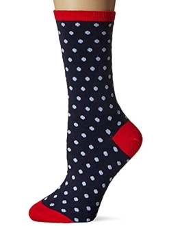 Women's Novelty Geometric Pattern Crew Socks