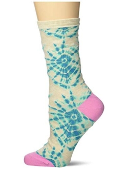 Women's Novelty Geometric Pattern Crew Socks