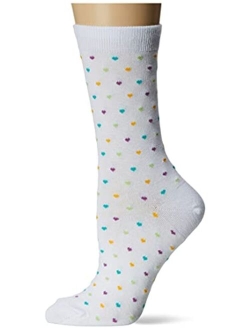 Women's Novelty Geometric Pattern Crew Socks