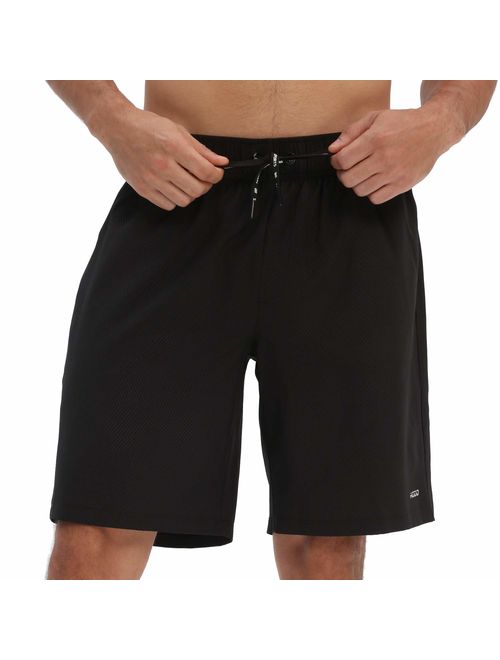 HOdo Mens Swim Trunks Quick Dry Beach Shorts Bathing Suits with Mesh Liner