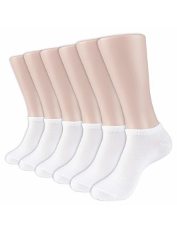 Women's Patterned and Solid Low Cut No Show Ankle Socks, Value Pack of 18, 12 or 6 Pairs, Shoe Size 4 - 10