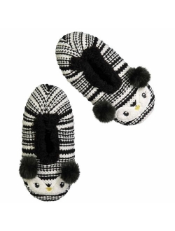 Fuzzy Babba Women's Comfy Knitted Slipper Socks