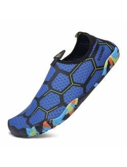 XIDISO Mens Water Shoes Womens Quick Dry Lightweight Barefoot Shoe Multifunction Aqua Sports Socks for Swimming Walking Diving Surfing Beach Pool Yoga