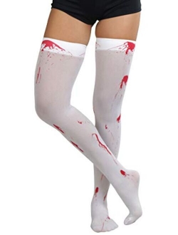 ToBeInStyle Women's Nylon Thigh High Schoolgirl Opaque Stockings