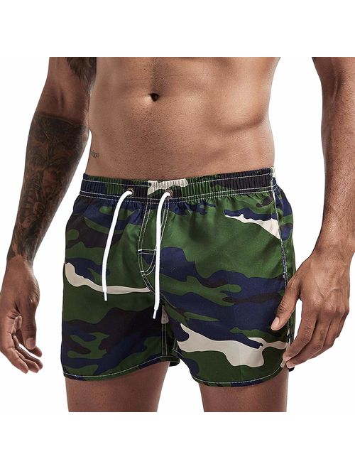 AIMPACT Men's Running Shorts Breathing Athletic Gym Mesh Shorts for Men