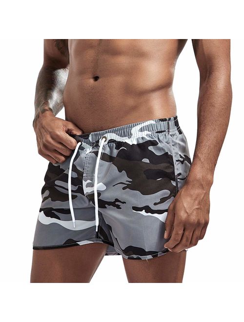 AIMPACT Men's Running Shorts Breathing Athletic Gym Mesh Shorts for Men