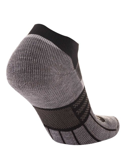 Zensah Wool Running Socks - Soft Cushioned Merino Wool, Moisture Wicking, Anti-Blister - Athletic Socks, Trail Socks