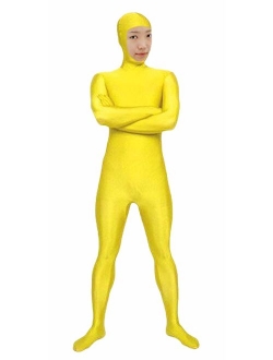 VSVO Spandex Open Face Full Bodysuit Zentai Suit for Adults and Kids