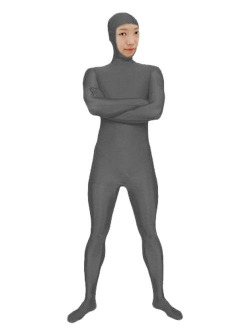 VSVO Spandex Open Face Full Bodysuit Zentai Suit for Adults and Kids