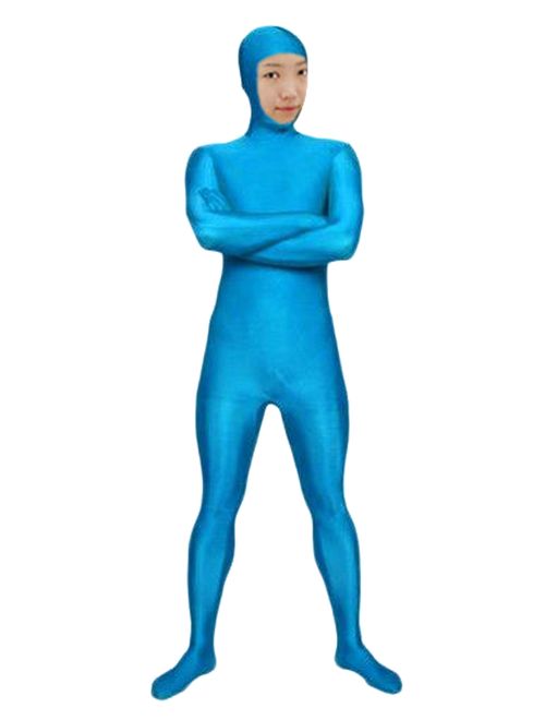 VSVO Spandex Open Face Full Bodysuit Zentai Suit for Adults and Kids