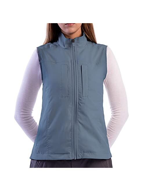 SCOTTeVEST Featherweight for Women - Lightweight Travel Vest - Safari Vest