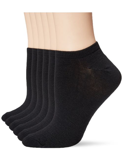 K. Bell Socks Women's 6 Pack Fashion No Show Liner Socks