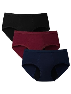 Women's Period Panties Menstrual Heavy Flow Postpartum Underwear C-Section Recovery Maternity Hipster for Teens