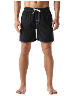 Nonwe Men's Swim Trunks Water Sport Printed Quick Dry Drawsting