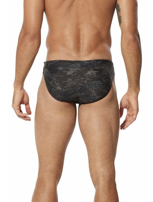 Speedo Men's PowerFlex Eco Solar Swimsuit Brief - Manufacturer Discontinued