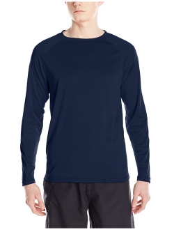 Men's UPF 50  Long Sleeve Rashguard Swim Shirt