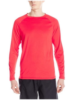 Men's UPF 50  Long Sleeve Rashguard Swim Shirt