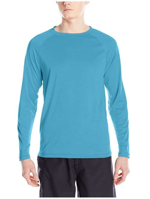 Kanu Surf Men's UPF 50+ Long Sleeve Rashguard Swim Shirt