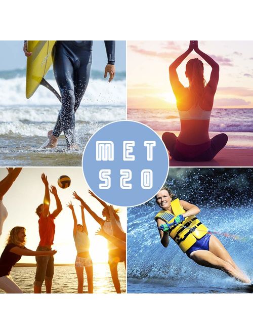 METOG Men Women Water Shoes Quick-Dry Aqua Socks BarefootSlip-on for Sport Beach Swim Surf Yoga Exercise