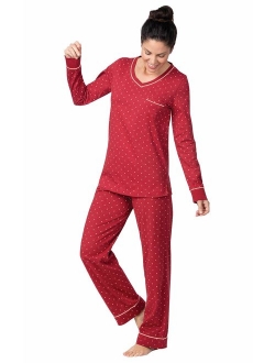 Cotton Pajamas for Women - Womens PJ Sets, Pullover