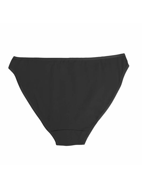 Buy Jo & Bette 6 Pack Cotton Bikini Womens Underwear String Bikini ...