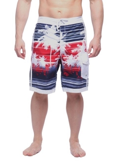 Alki'i Men's Hybrid Boardshorts with mesh Lining - Isla Palms