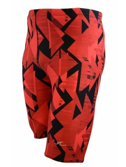 Adoretex Boy's/Men's Printed Pro Athletic Jammer Swimsuit Swim Shorts